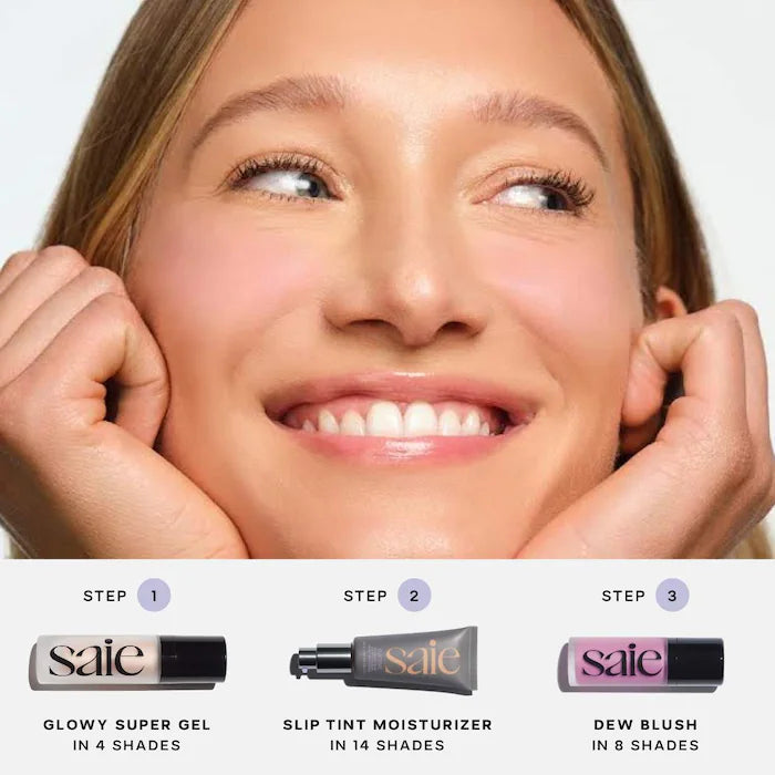 Glowy Super Gel Lightweight Dewy Multipurpose Illuminator - Saie