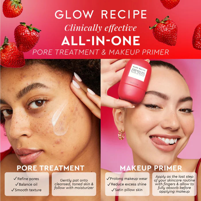 Strawberry BHA Pore-Smooth Blur Drops - Glow Recipe