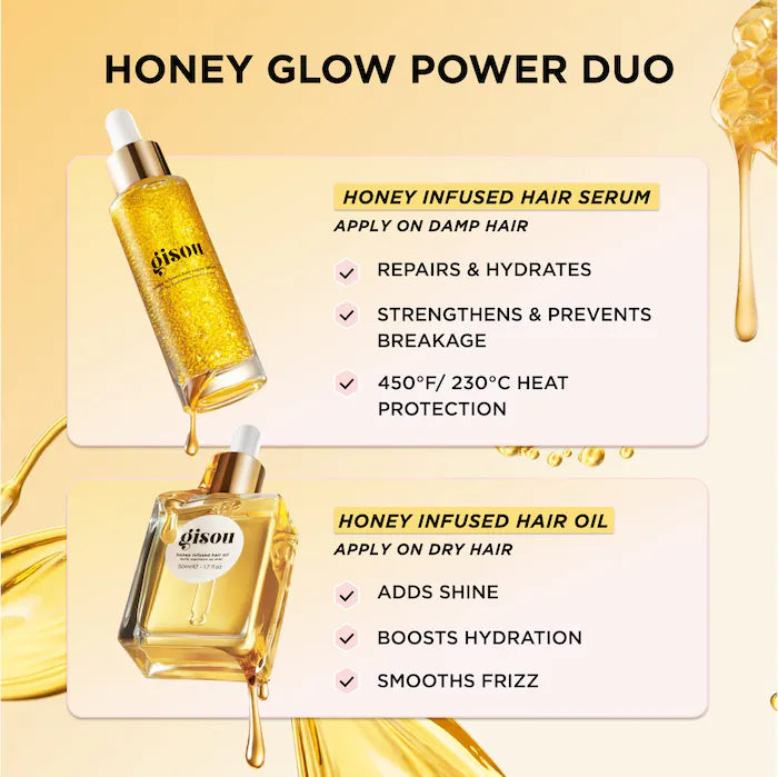 Honey Infused Hair Repair Serum - Gisou
