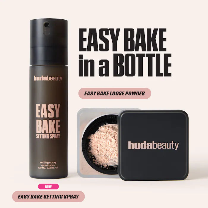 Easy Bake Blurring Setting Spray with 16-Hour Wear - Huda Beauty