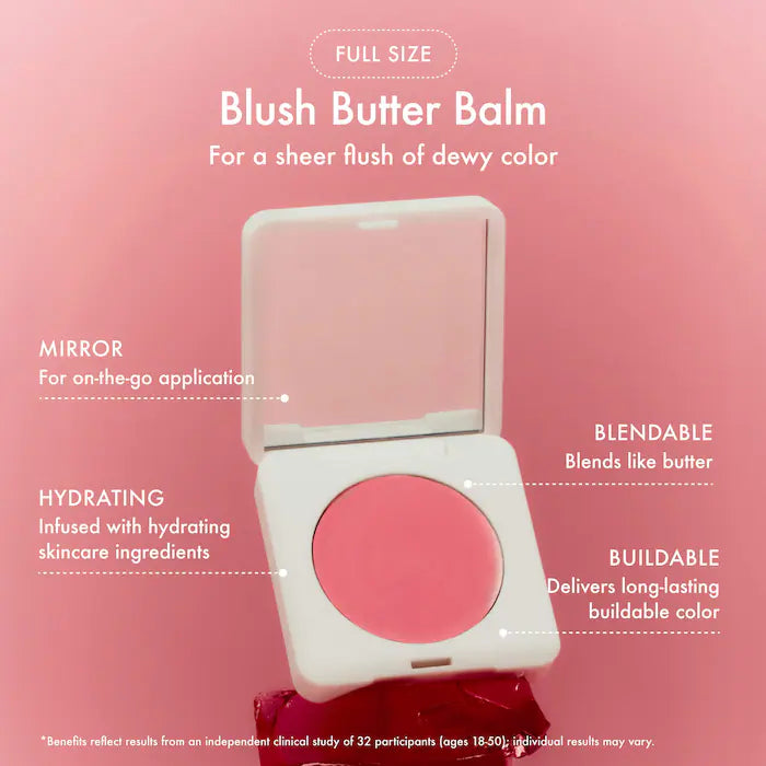 The Dewy Pink Set with mini Lip Butter Balm in Pink Sugar - Summer Fridays