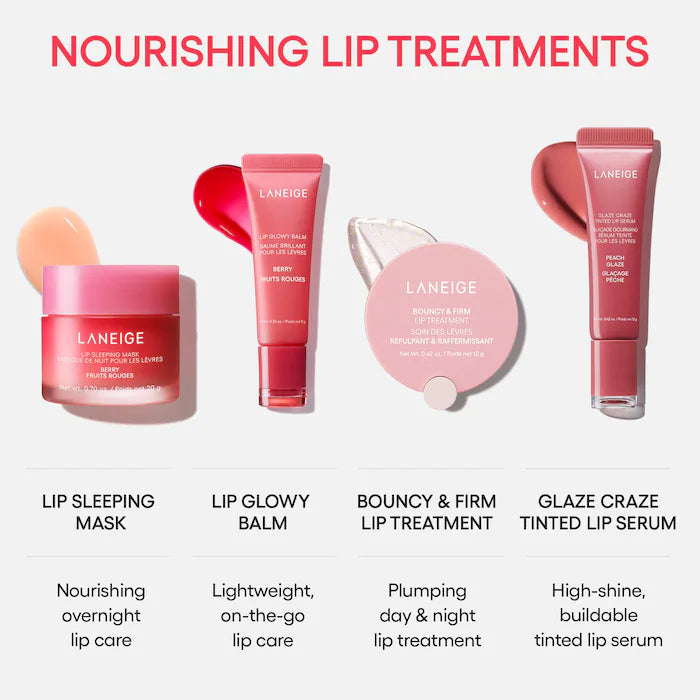 Berry Sweet Lip Treatment Minis Trio Set - Laneige