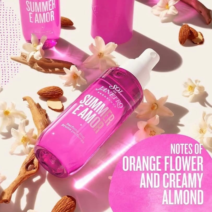 Summer e Amor Perfume Mist - Sol de Janeiro