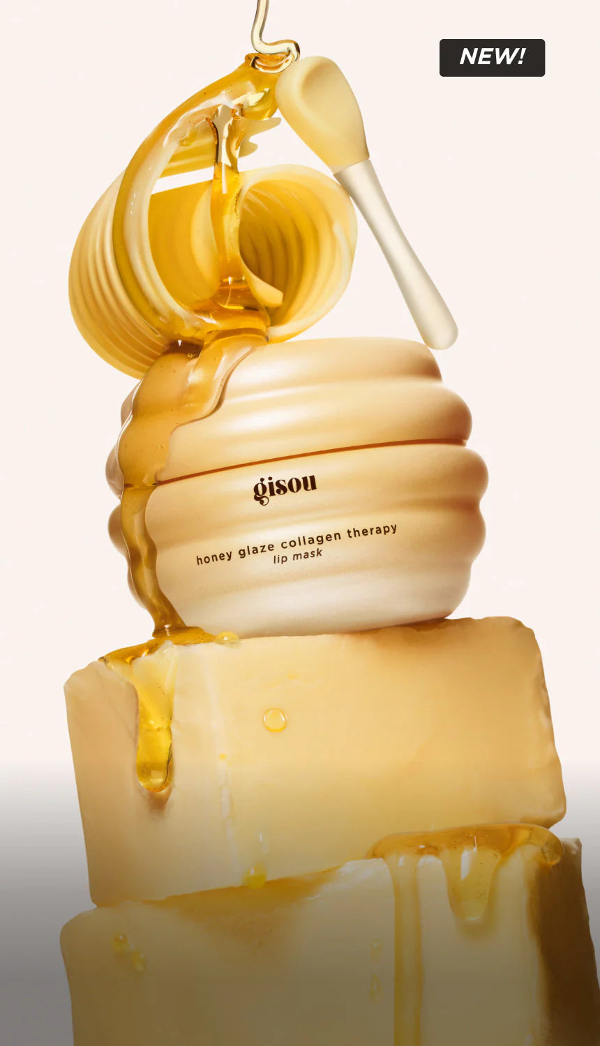 Honey Glaze Collagen Therapy Lip Mask – Gisou