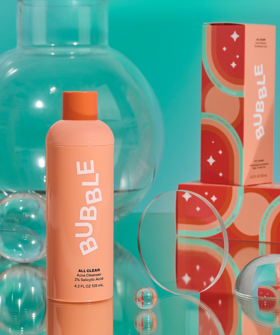 All Clear Acne Cleanser 2% Salicylic Acid - Bubble skincare