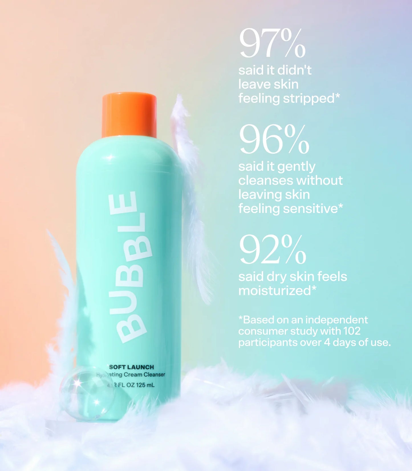 Soft Launch Hyaluronic Cream Cleanser – Bubble Skincare