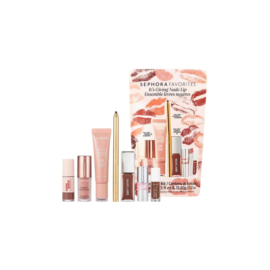 It's Giving Nude Lip Makeup Value Set – Sephora Favorites