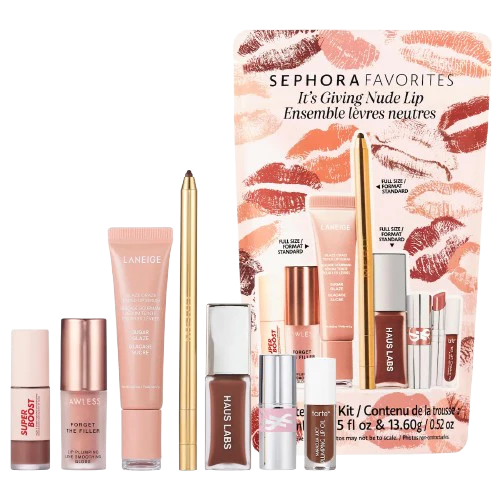 It's Giving Nude Lip Makeup Value Set – Sephora Favorites