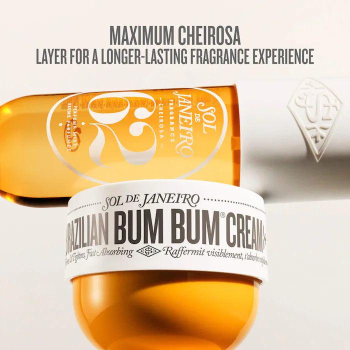 Brazilian Bum Bum Visibly Firming Refillable Body Cream with Caffeine-Rich Guaranà - Sol de Janeiro