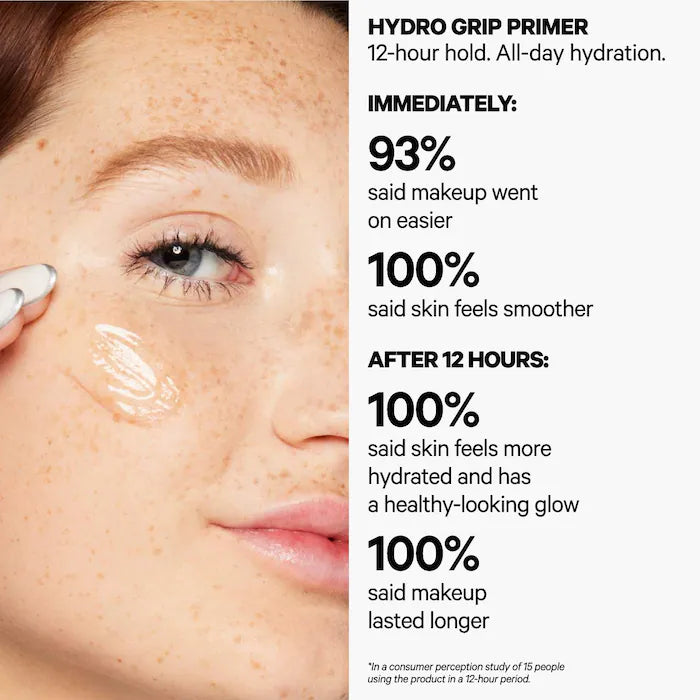 Hydro Grip Hydrating Makeup Primer with Hyaluronic Acid + Niacinamide - Milk Makeup