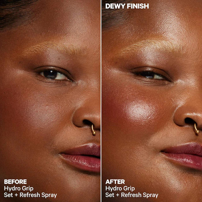 Hydro Grip 12HR Dewy Setting Spray With Hyaluronic Acid + Niacinamide - Milk Makeup