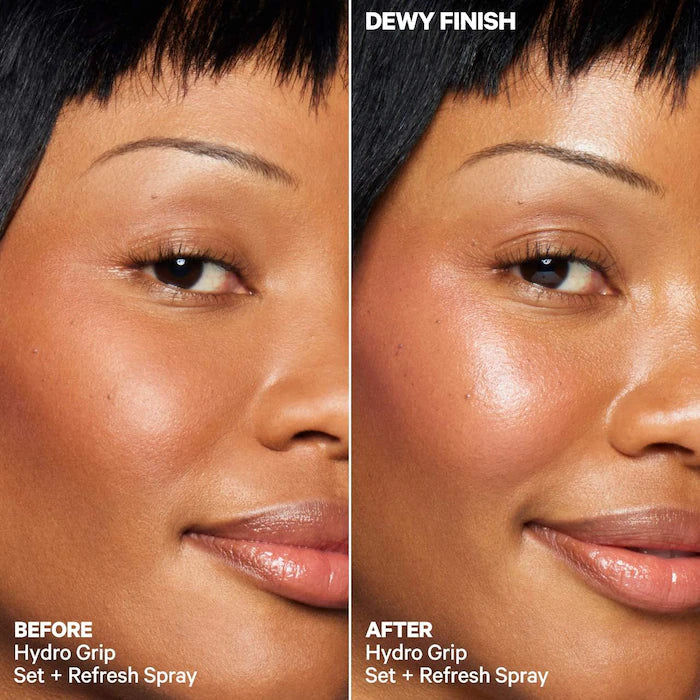 Hydro Grip 12HR Dewy Setting Spray With Hyaluronic Acid + Niacinamide - Milk Makeup