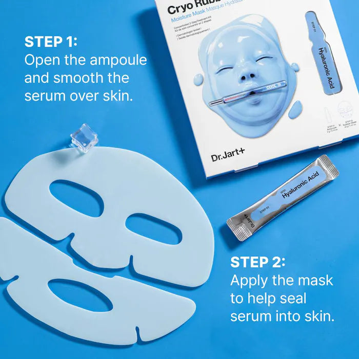 Cryo Rubber™ Face Mask with Hyaluronic Acid - Dr. Jart+
