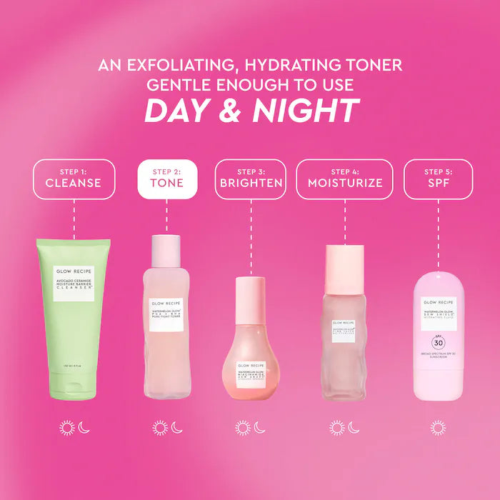 Watermelon Glow PHA + BHA Pore-Tight Toner - Glow Recipe