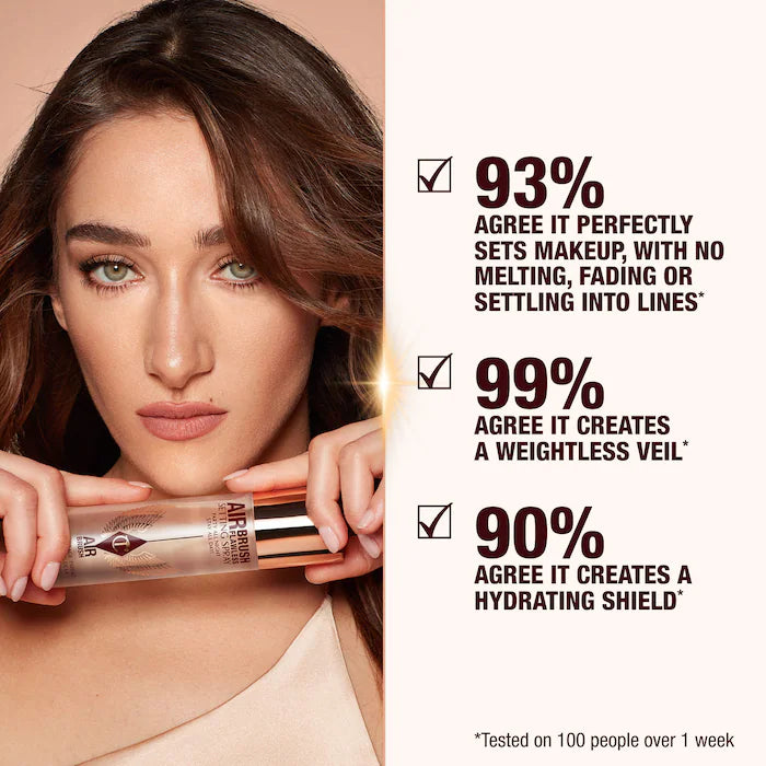 Airbrush Flawless Hydrating & Waterproof Setting Spray - Charlotte Tilbury