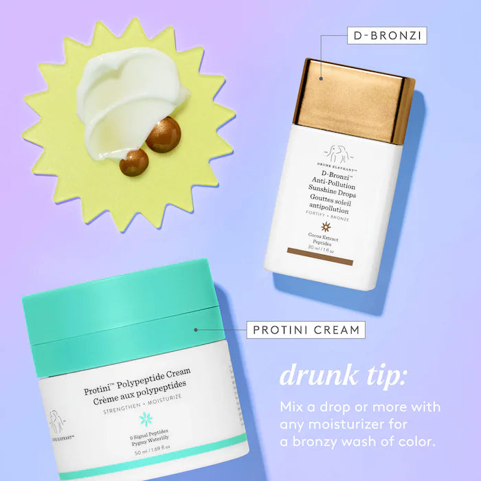 D-Bronzi™ Bronzing Drops with Peptides - Drunk Elephant