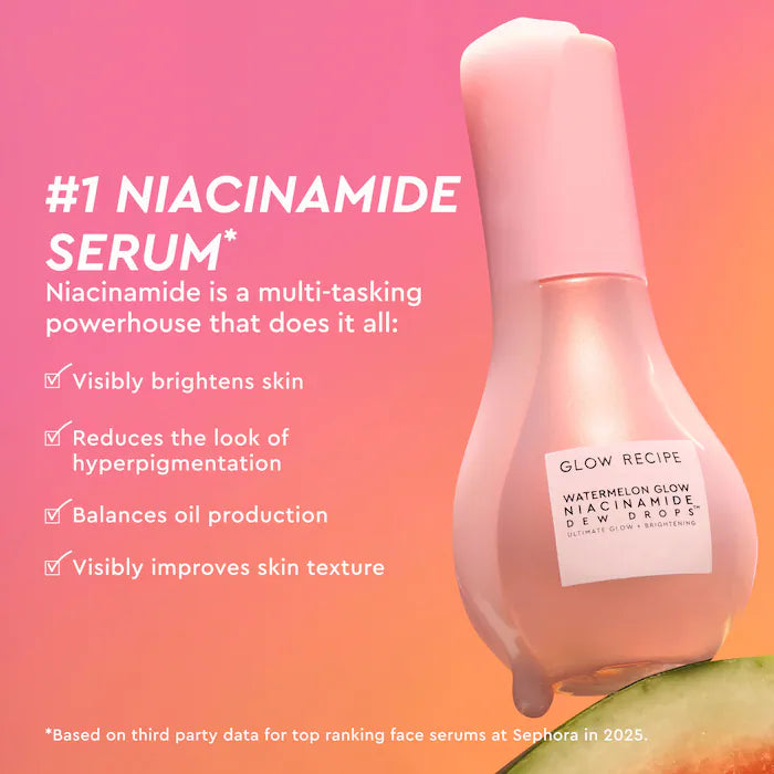 Watermelon Glow Niacinamide Dew Drops Serum - Glow Recipe