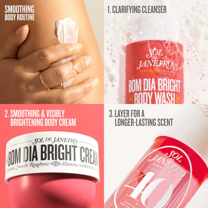 Bom Dia Bright™ Visibly Brightening and Smoothing Body Cream with Vitamin C - Sol de Janeiro