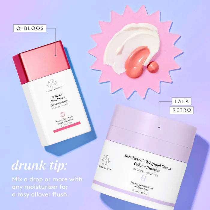 O-Bloos™ Rosi Glow Drops with Vitamin F - Drunk Elephant