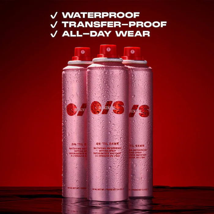 On ’Til Dawn Mattifying Waterproof Setting Spray Big & Bitty Duo – ONE/SIZE