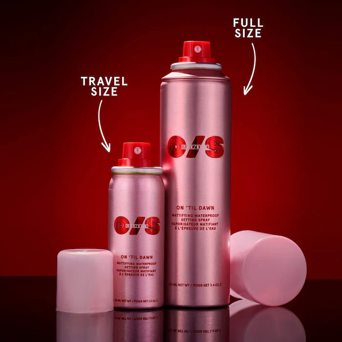 On ’Til Dawn Mattifying Waterproof Setting Spray Big & Bitty Duo – ONE/SIZE