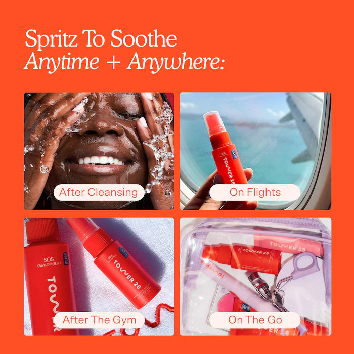 SOS Daily Hypochlorous Acid Spray for Breakouts & Redness - Tower 28