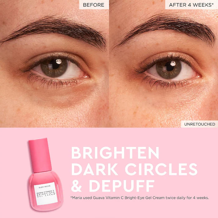 Guava Vitamin C Bright-Eye Gel Cream - Glow Recipe
