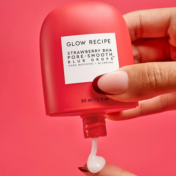 Strawberry BHA Pore-Smooth Blur Drops - Glow Recipe