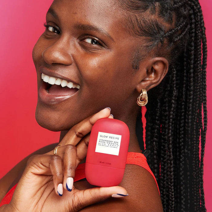 Strawberry BHA Pore-Smooth Blur Drops - Glow Recipe