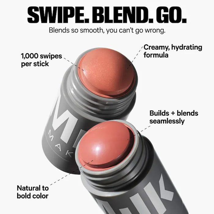 Lip + Cheek Non-Comedogenic Cream Blush Stick - Milk Makeup