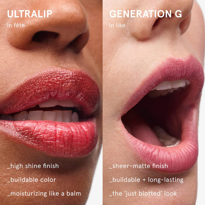Ultralip High Shine Lipstick with Hyaluronic Acid - Glossier