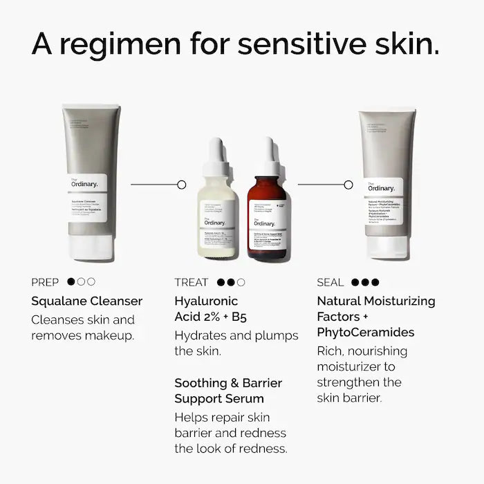 Soothing & Barrier Support Serum for Sensitive Skin Hydration - The Ordinary