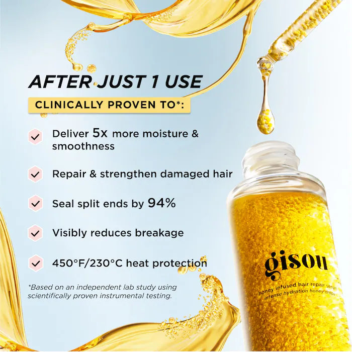 Honey Infused Hair Repair Serum - Gisou