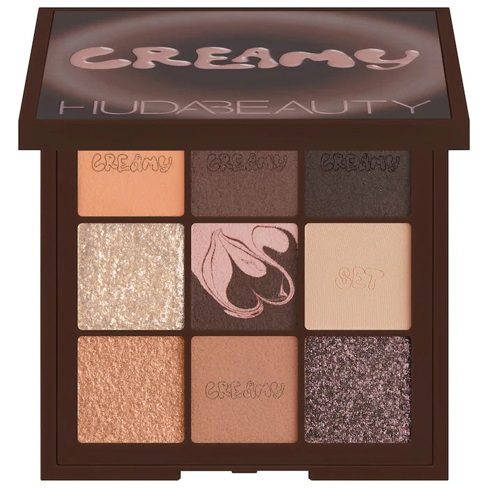 Creamy Obsessions Eyeshadow Palette - Neutral Brown - Huda Beauty