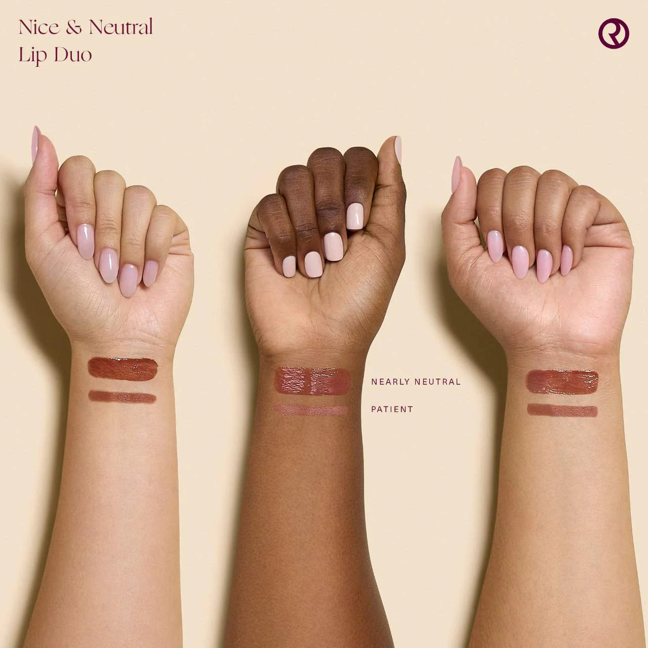 Nice & Neutral Lip Duo – Rare Beauty