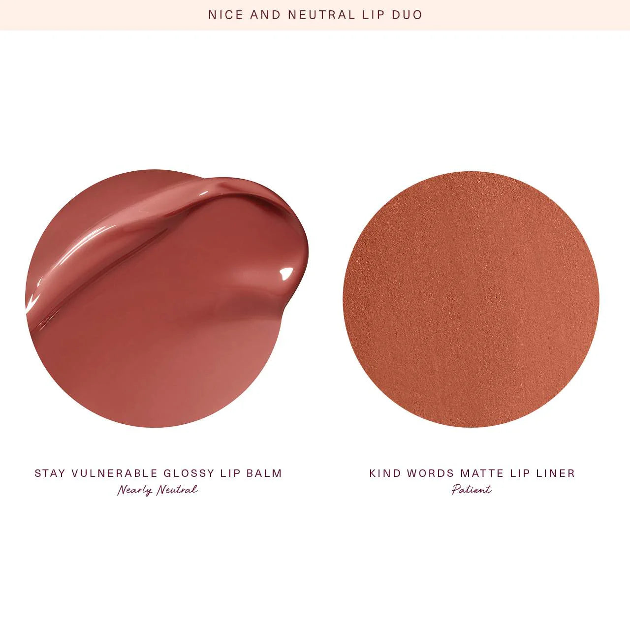 Nice & Neutral Lip Duo – Rare Beauty