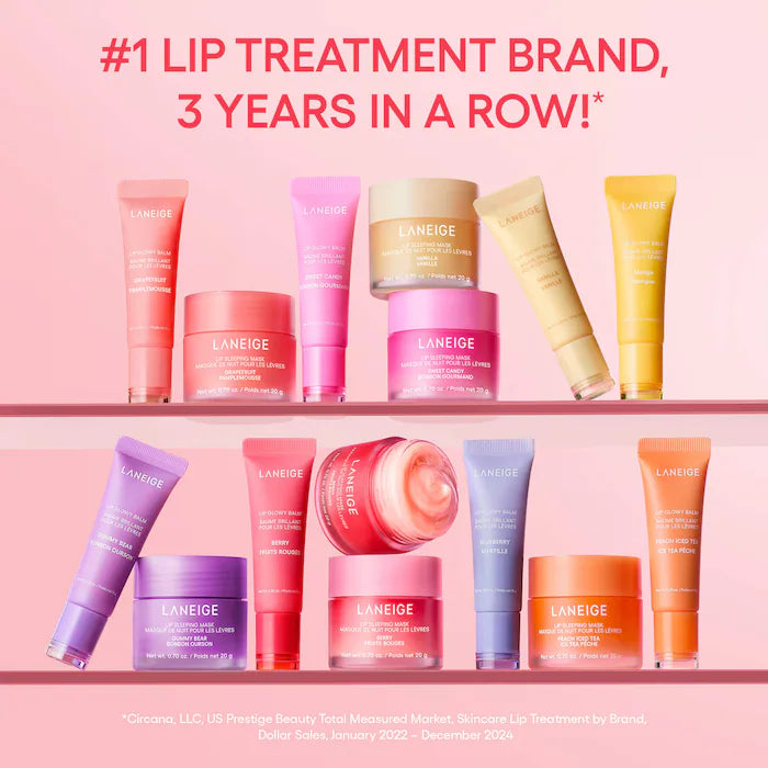 Lip Glowy Balm – Lightweight Hydration Lip Treatment with Shea Butter - Laneige
