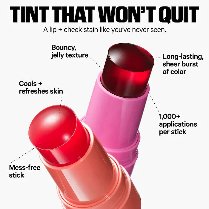 Cooling Water Jelly Tint Lip + Cheek Blush Stain - Milk Makeup