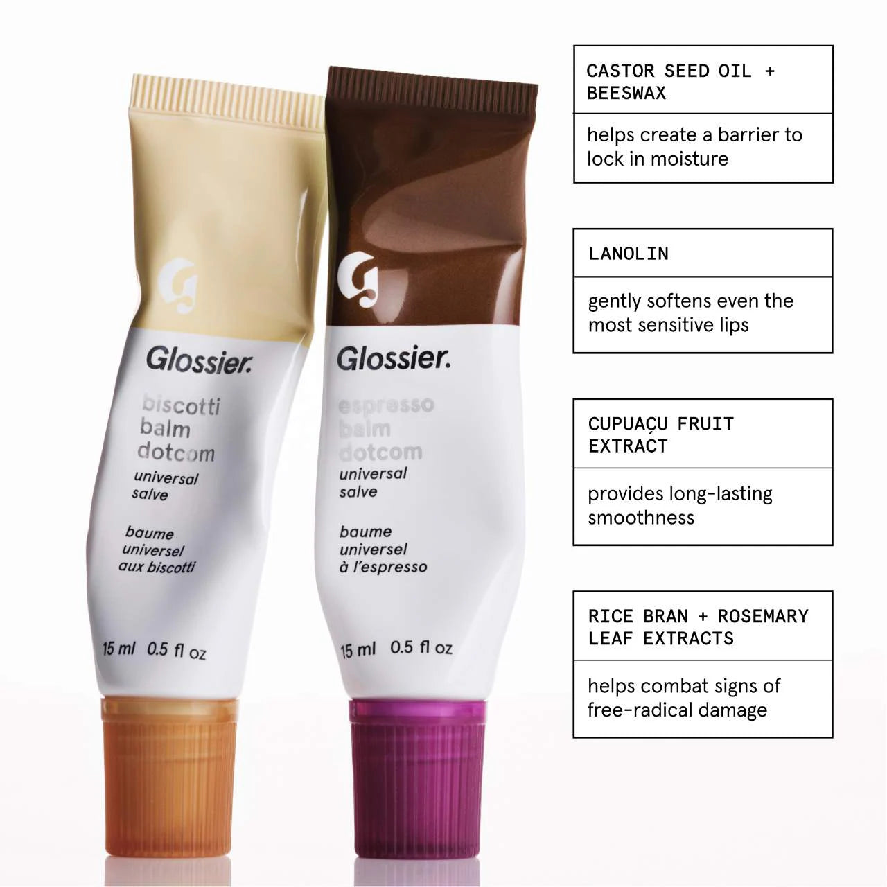 Limited Edition Biscotti & Espresso Balm Duo – Glossier