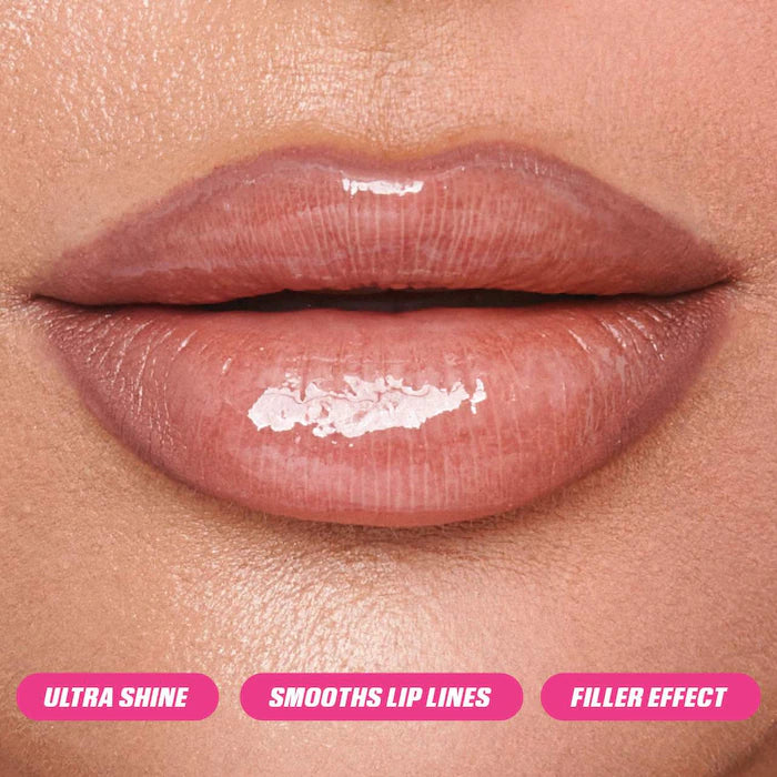 Faux Filler Shiny Non-Sticky Lip Gloss - Huda Beauty