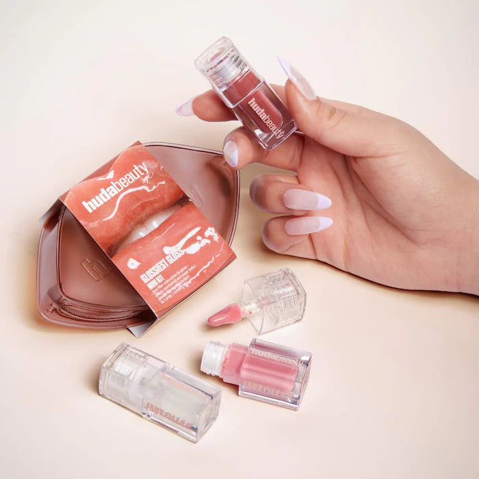 Mini Glossiest Lip Gloss Set - Huda Beauty