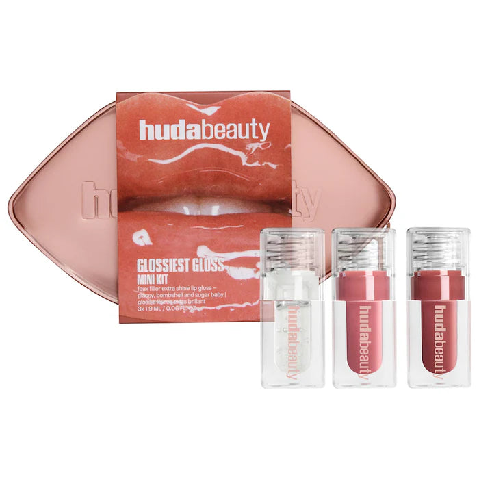 Mini Glossiest Lip Gloss Set - Huda Beauty