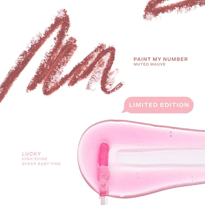 Line + Shine Lip Pencil and Lip Gloss Gift Set - Tower 28