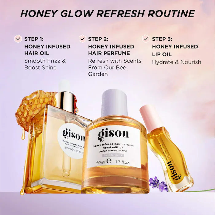 Mini Lavender Berry Honey Infused Hair Perfume - Gisou
