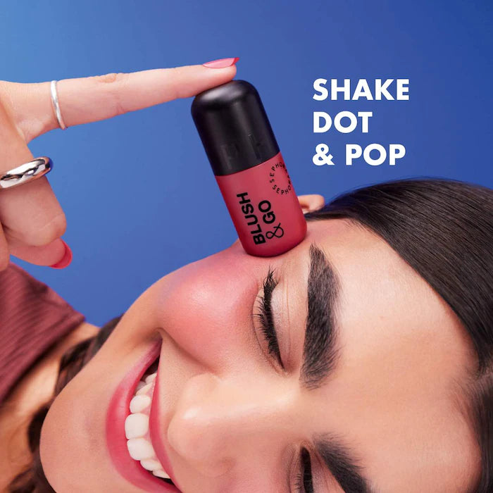 Blush & Go Longwear Matte Liquid Blush For Lip and Cheek - Sephora Collection