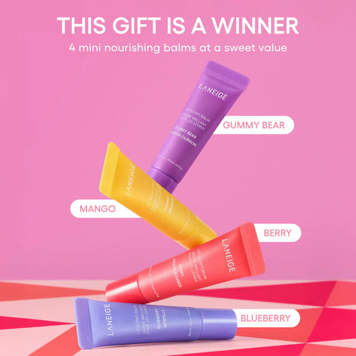 Mini Lip Glowy Balm Gift Set - Laneige