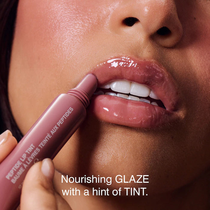 Peptide Lip Tint Nourishing Glaze - Salty Tan - Rhode