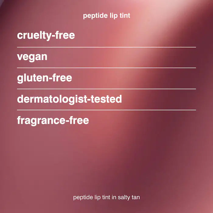 Peptide Lip Tint Nourishing Glaze - Salty Tan - Rhode