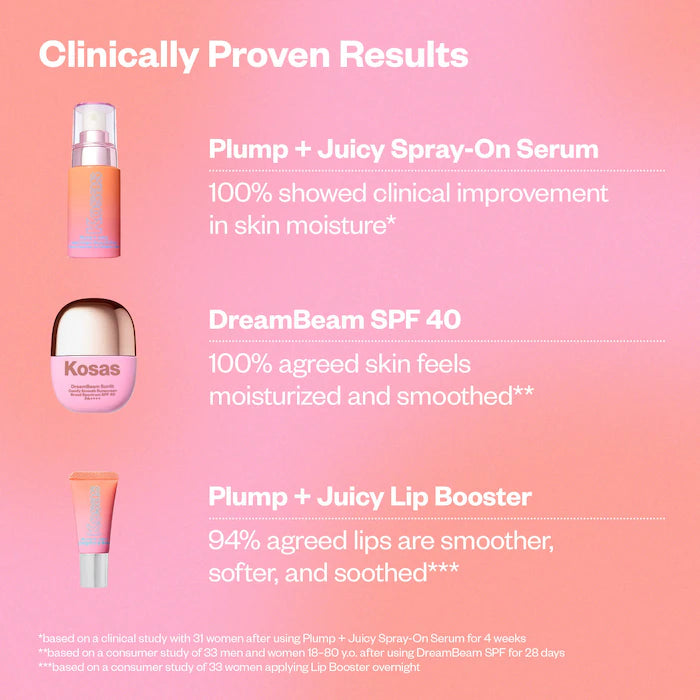 Plump + Juicy Makeup Prep Skincare Set - Kosas