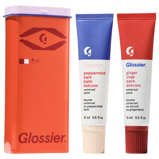 Sugar + Spice Balm Dotcom Lip Balm Duo Makeup Gift Set - Glossier